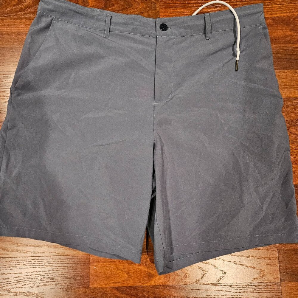 The Normal Brand Puremeso Shorts - Size 38 Slate Gray